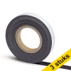 Aanbieding: 3x Maul magneetband zelfklevend 4,5 cm x 10 m 424833 - 1