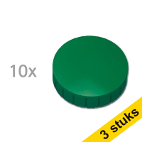 Aanbieding: 3x Maul magneten extra sterk 38 mm groen (10 stuks)