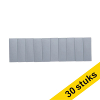 Aanbieding: 3x Maul magneten rechthoek 54 x 19 mm grijs (10 stuks)
