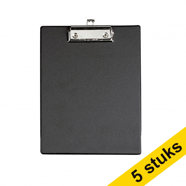 Aanbieding: 5x Maul klembord zwart A5 staand 402462 - 1