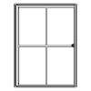 Maul MAULextraslim binnenvitrine 4 x A4 aluminium 6820408 402394 - 2