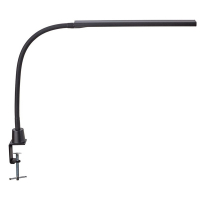 Maul MAULpirro ledbureaulamp met tafelklem dimbaar zwart 8202690 402369