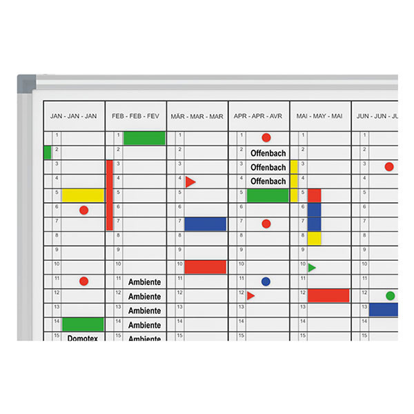 Maul MAULstandard jaarplanner (1 x 12 maanden) 6466584 402387 - 2