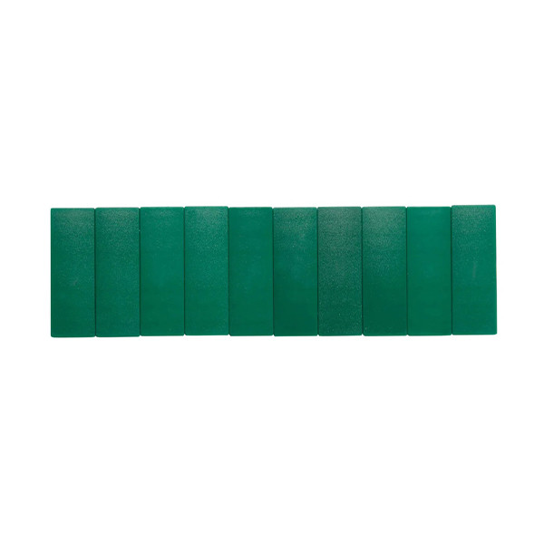 Maul Solid magneten rechthoek 54 x 19 mm groen (10 stuks) 6165055 402407 - 1