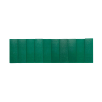 Maul Solid magneten rechthoek 54 x 19 mm groen (10 stuks) 6165055 402407