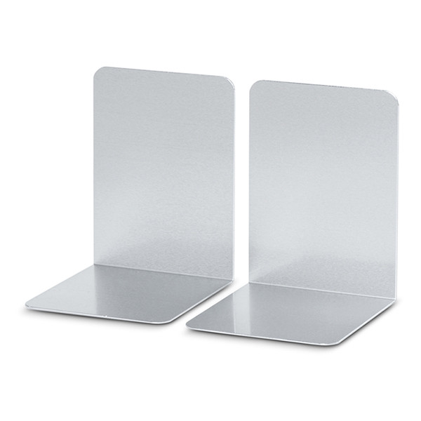 Maul aluminium boekensteunen 17,5 x 12 x 12 cm (2 stuks) 3527708 402194 - 2