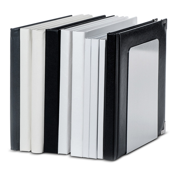 Maul aluminium boekensteunen 17,5 x 12 x 12 cm (2 stuks) 3527708 402194 - 6