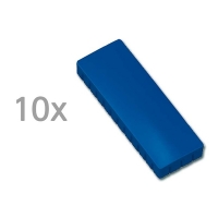 Maul magneten rechthoek 54 x 19 mm blauw (10 stuks) 6165035 402089