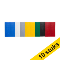 Maul magneten rechthoek 54 x 19 mm gekleurd (10 stuks) 402240