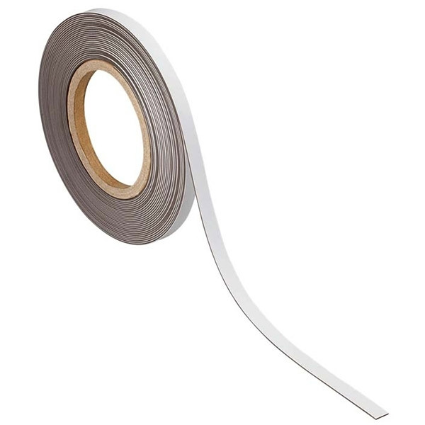 Maul magnetisch etiketband uitwisbaar wit 2 cm x 10 m 6524302 402125 - 1