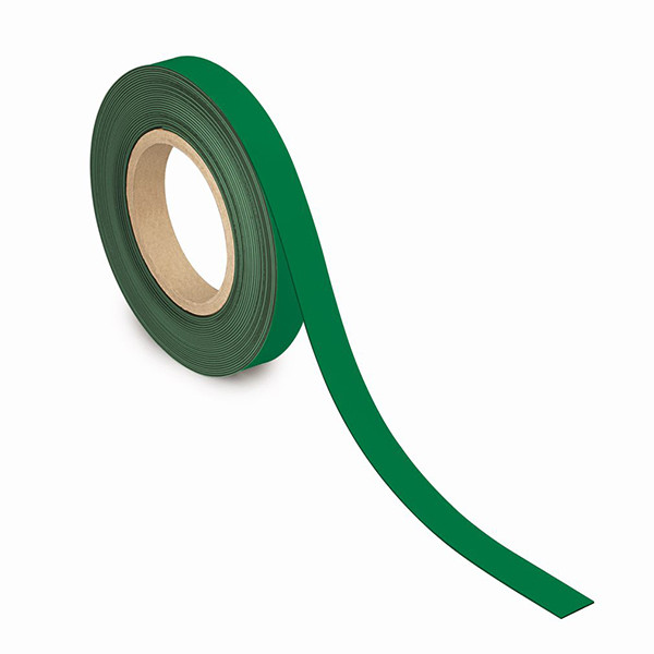 Maul magnetische etiketband uitwisbaar groen 2 cm x 10 m 6524355 424850 - 1
