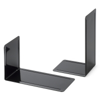 Maul metalen boekensteunen voor classeurs zwart 14 x 12 x 24 cm (2 stuks) 3543090 402199