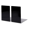 Maul metalen boekensteunen voor classeurs zwart 24 x 16,8 x 24 cm (2 stuks) 3545090 402200 - 3