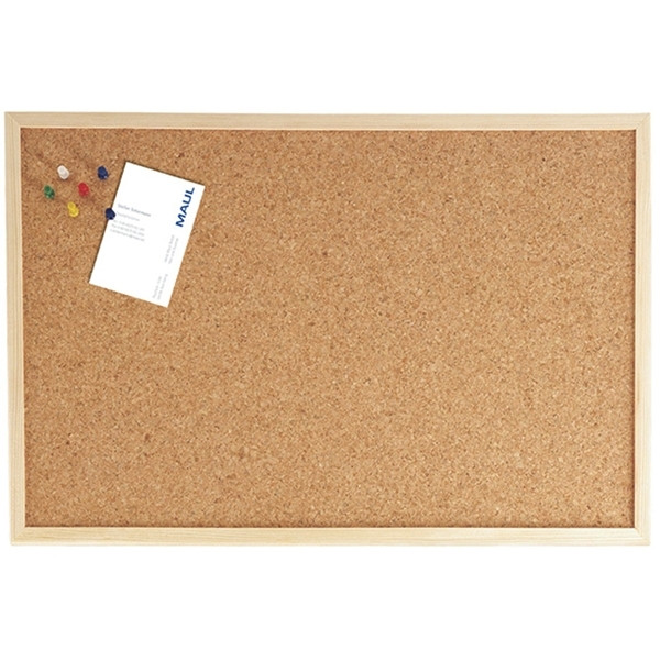 Maul prikbord met houten frame 80 x 60 cm 2706070 402115 - 1