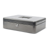 Maul stalen geldkist zilver (30 x 24,5 x 9 cm) 5611495 402107 - 5
