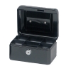 Maul stalen geldkist zwart (15,2 x 12,5 x 8 cm)