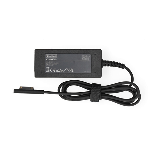 Microsoft Pro 7 adapter (12V, 2.58A, 36W, 123accu huismerk) ADR00304 - 2
