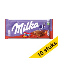Aanbieding: 10x Milka Daim chocoladereep 100 gram