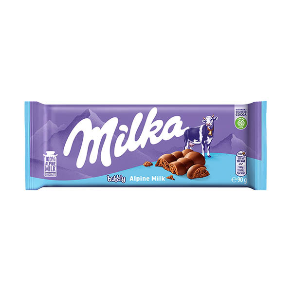 Milka Bubbly chocoladereep 90 gram 137188 - 1