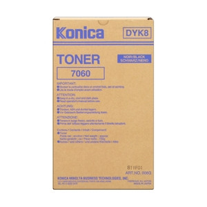Minolta Konica 7060 (006G / DYK8) toner zwart (origineel) 006G 072594 - 1