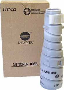 Minolta Konica Minolta 106B (8937-722) toner zwart 2 stuks (origineel) 8937-722 071980 - 1