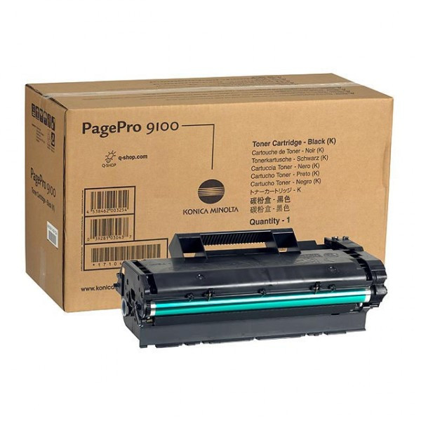 Minolta Konica Minolta 4563301 / 1710497-001 toner zwart (origineel) 1710497001 4563301 071540 - 1