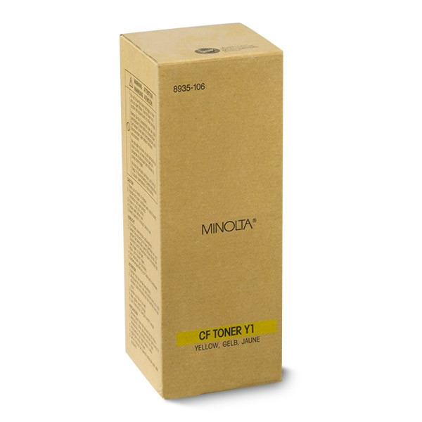 Minolta Konica Minolta 8935-106 Y1 toner geel (origineel) 8935-106 072202 - 1