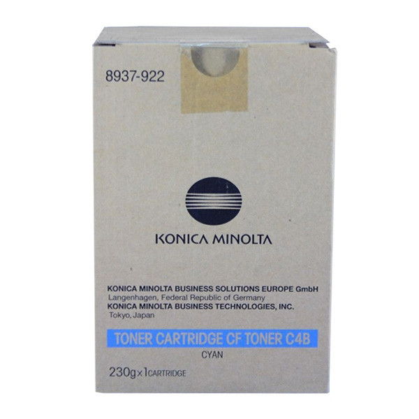 Minolta Konica Minolta 8937-922 C4B toner cyaan (origineel) 8937-922 072286 - 1