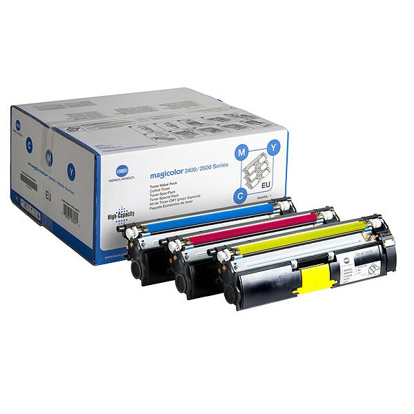 Minolta Konica Minolta A00W012 / 1710595-001 toner value kit (origineel) 1710595001 A00W012 071560 - 1