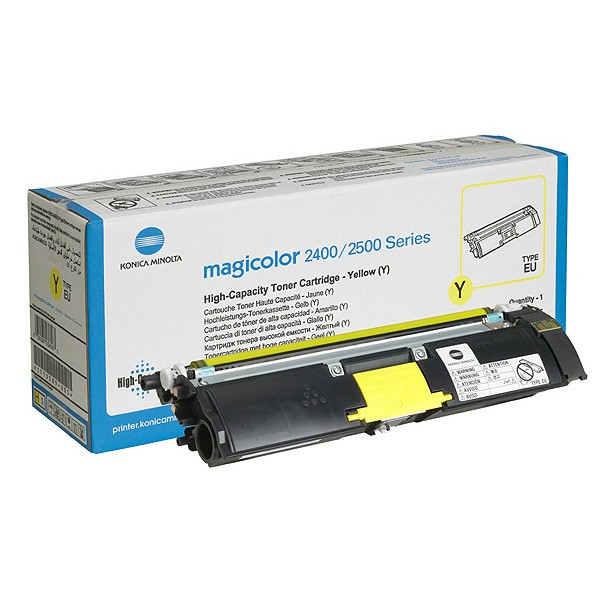 Minolta Konica Minolta A00W131 / 1710589-001 toner geel (origineel) 1710589-001 A00W131 032810 - 1