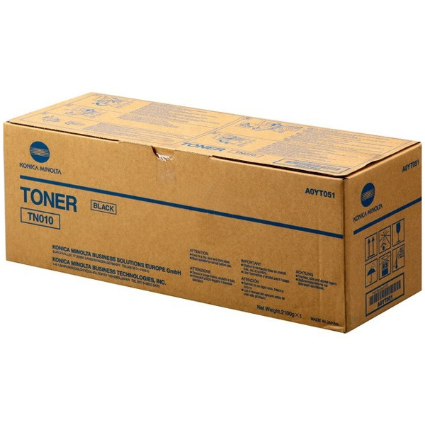 Minolta Konica Minolta TN-010 (A0YT051) toner zwart (origineel) A0YT051 072662 - 1