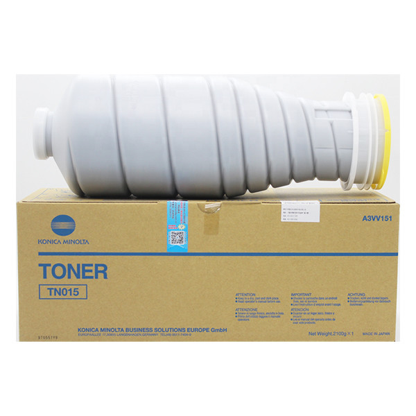 Minolta Konica Minolta TN-015 (A3VV151) toner zwart (origineel) A3VV151 073212 - 1