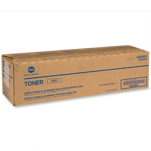 Minolta Konica Minolta TN-217 toner zwart (origineel) A202051 901700 - 1