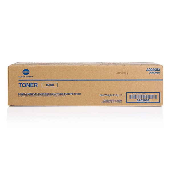 Minolta Konica Minolta TN-320 (A202053) toner zwart (origineel) A202053 072692 - 1