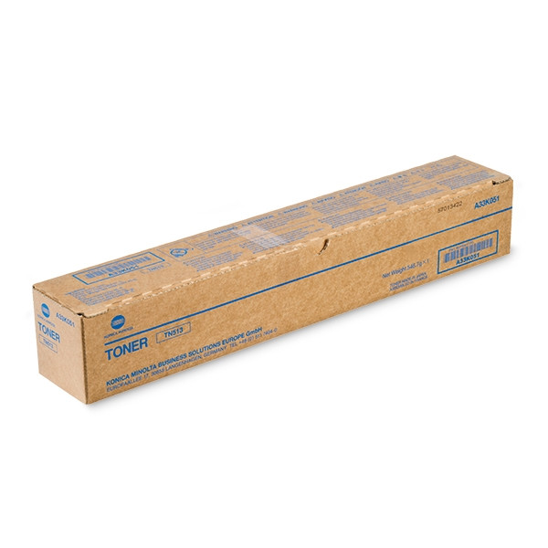 Minolta Konica Minolta TN-513K (A33K051) toner zwart (origineel) A33K051 072870 - 1