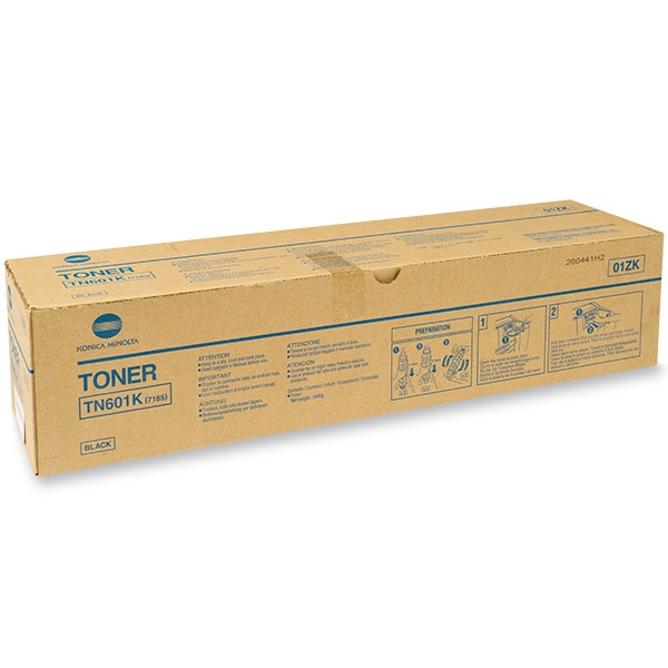 Minolta Konica Minolta TN-601K (01ZK) toner zwart (origineel) 01ZK 072648 - 1