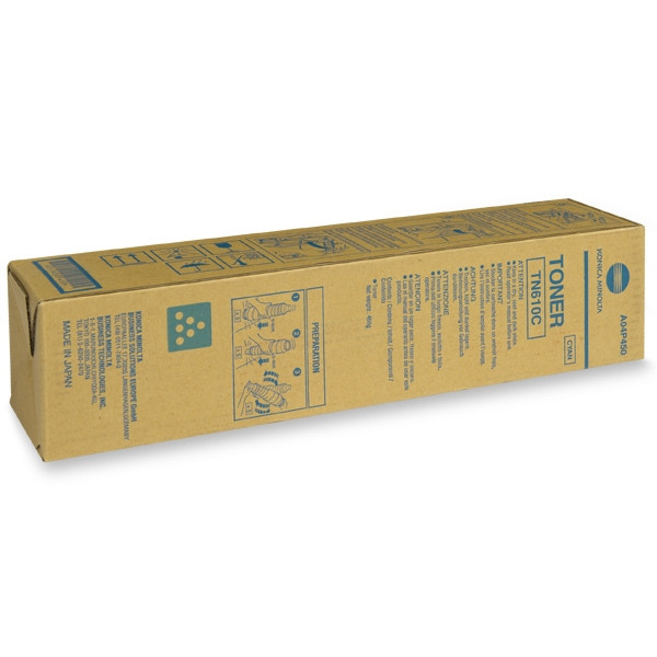 Minolta Konica Minolta TN-610C toner cyaan (origineel) A04P450 072290 - 1