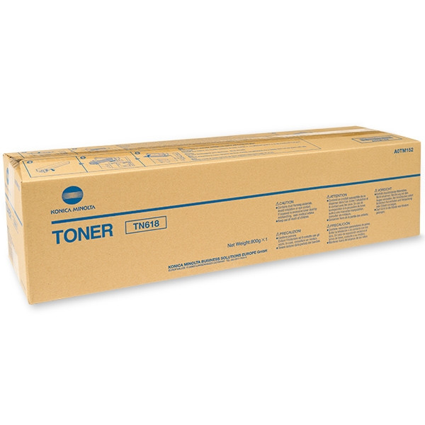 Minolta Konica Minolta TN-618 (A0TM152) toner zwart (origineel) A0TM152 072640 - 1