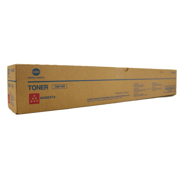 Minolta Konica Minolta TN-619M (A3VX350) toner magenta (origineel) A3VX350 072882 - 1