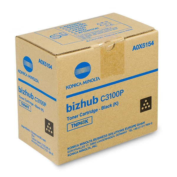 Minolta Konica Minolta TNP-48K (A5X0150) toner zwart (origineel) A5X0150 072828 - 1