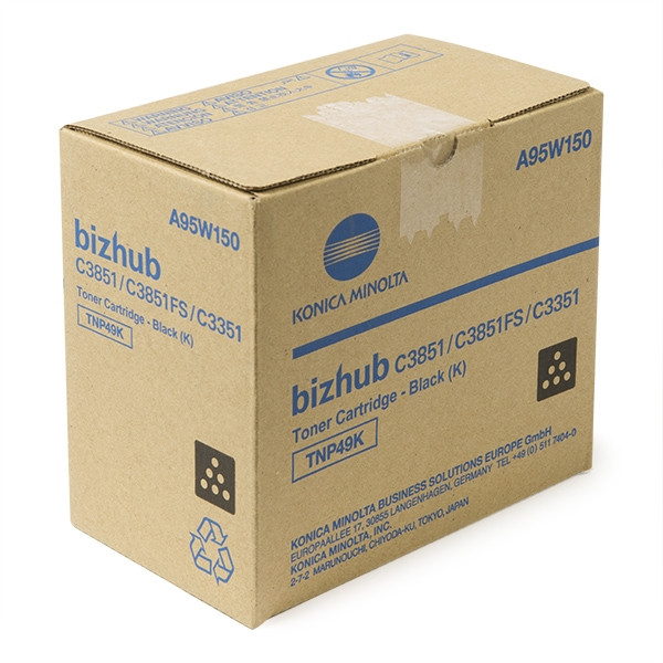 Konica Minolta TNP-49K (A95W150) toner zwart (origineel) 903470 - 1