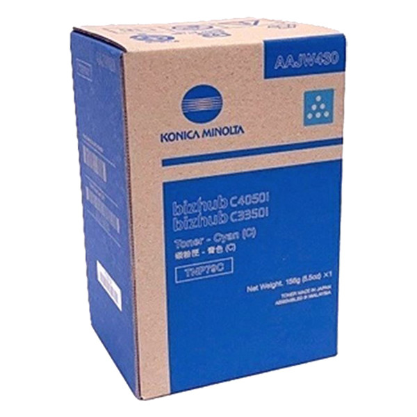 Minolta Konica Minolta TNP-79C (AAJW450) toner cyaan (origineel) AAJW450 073292 - 1