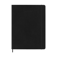 Moleskine XL18 maanden weekagenda 2025/2026 softcover zwart (EN) 262541