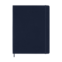 Moleskine XL 12 maanden weekagenda 2026 hardcover saffierblauw (EN) 262547