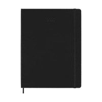 Moleskine XL 12 maanden weekagenda 2027 hardcover zwart EN 440046