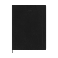 Moleskine XL 12 maanden weekagenda 2027 softcover zwart EN 440048