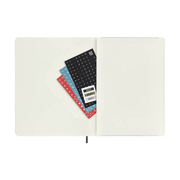 Moleskine XL 12 maanden weekagenda 2027 softcover zwart EN 440048 - 5