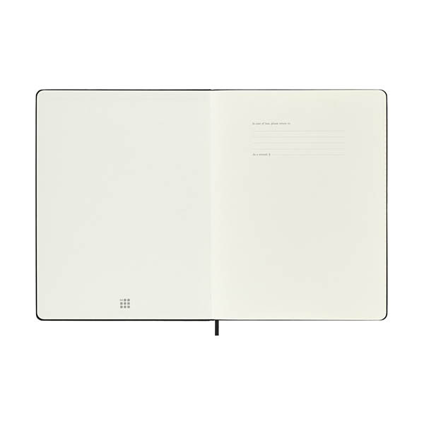 Moleskine XL 18 maanden weekagenda 2026-2027 hardcover zwart EN 440037 - 2