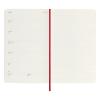 Moleskine large 18 maanden weekagenda 2024/2025 softcover scharlaken rood DSF218WN3Y25 313228 - 2