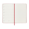 Moleskine large 18 maanden weekagenda 2025/2026 hardcover scharlakenrood (EN) 262538 - 5